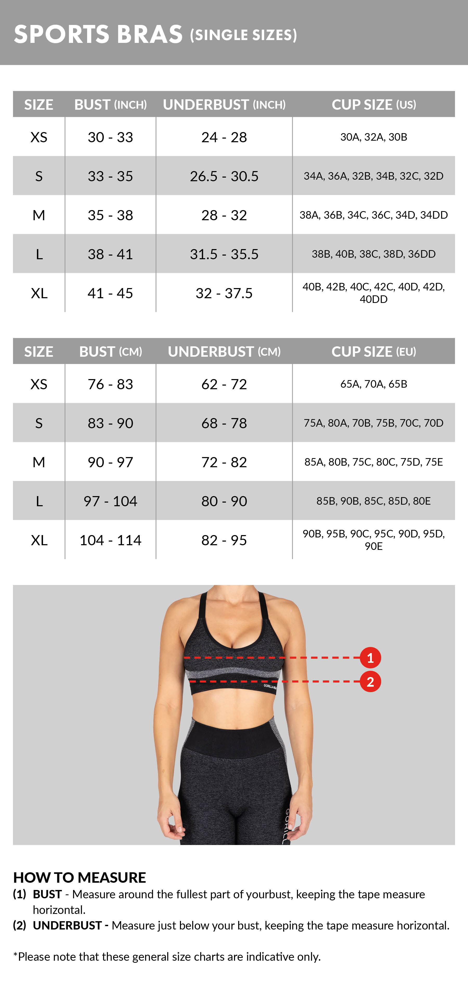 Osseo Sports Bra - Blue Gorilla Wear