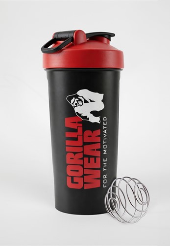 XXL Power Shaker 1000ML - Schwarz/Rot