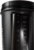 XXL Power Shaker 1000ML - Negro/Rojo-3