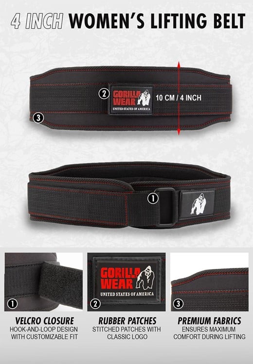 women's Lifting Belt info