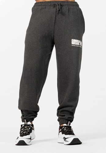 Pantalones de Chándal Oversize Classic - Gris Oscuro Melange