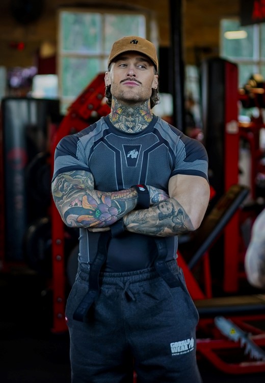 Arcata Seamless T-Shirt Dark Gray