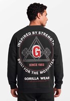 Leeds Sudadera Oversize - Negro - S