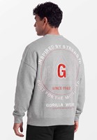 Leeds Oversized Sweater - Light Gray Melange - S