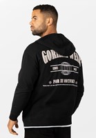 Scofield Zipped Hoodie - Black - S