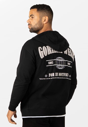 Scofield Sudadera Con Cremallera - Negro