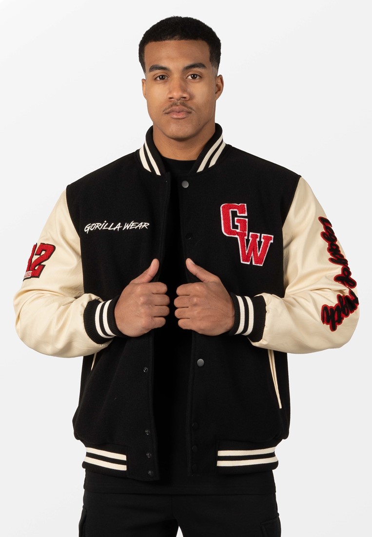 Saint Louis Varsity Jacket - Black - S Gorilla Wear