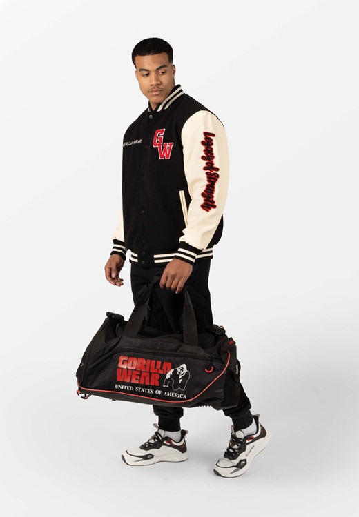 Saint Louis Varsity Jacket Black