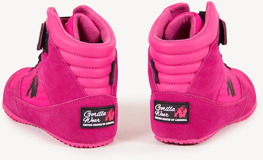 gorilla wear high tops red