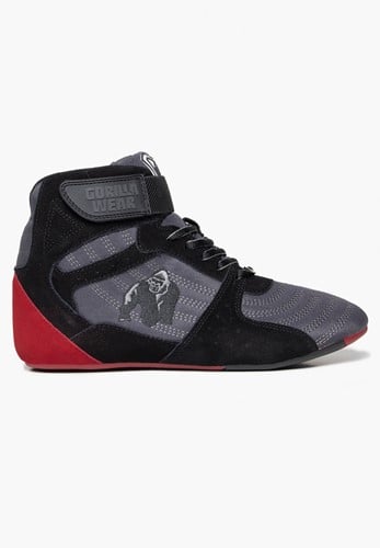Perry High Tops Pro - Grijs/Zwart/Rood 
