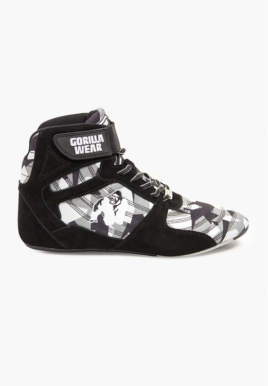 Perry Scarpe High Tops Pro - Nero/Grigio Mimetico - EU 36