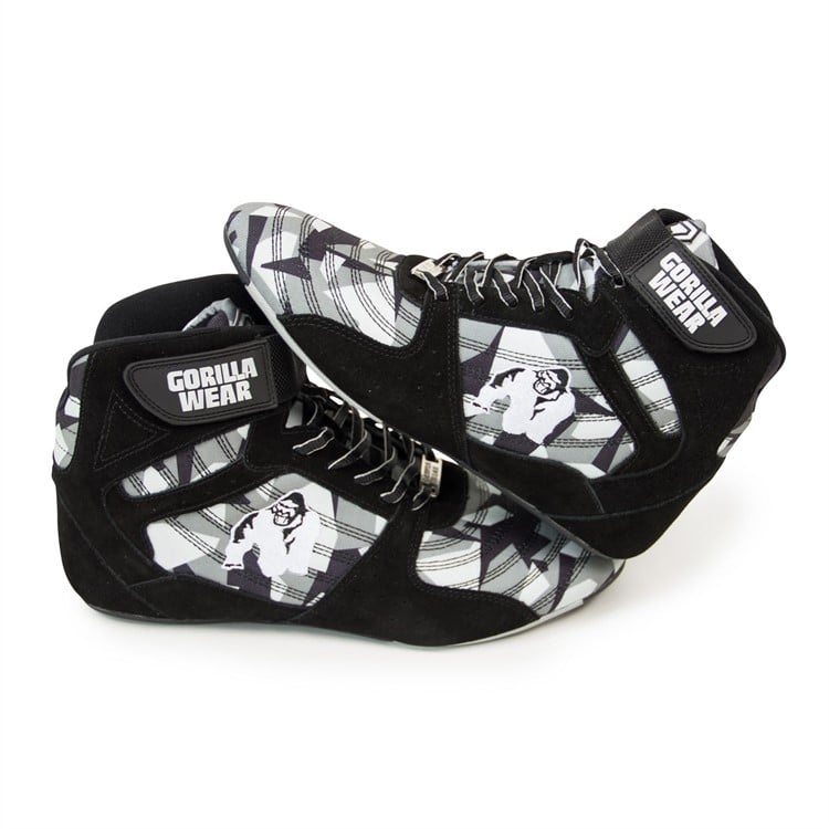 Perry High Tops Black Gray Camo