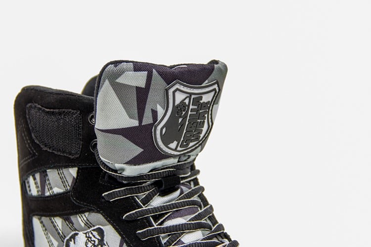 Perry High Tops Pro - Black/Gray Camo - Detail