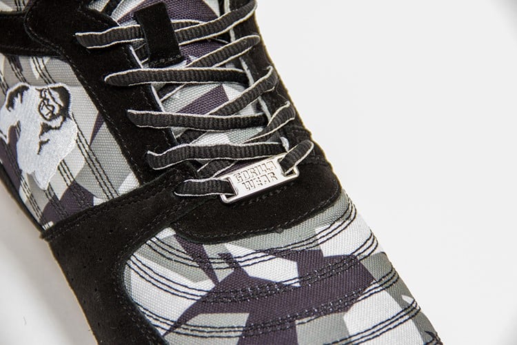 Perry High Tops Pro - Black/Gray Camo - Detail