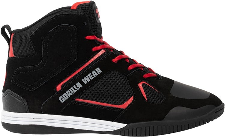 Troy Scarpe High Tops - Nero/Rosso - EU 36