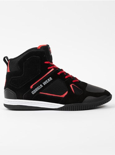 Troy Zapatillas Altas - Negro/Rojo