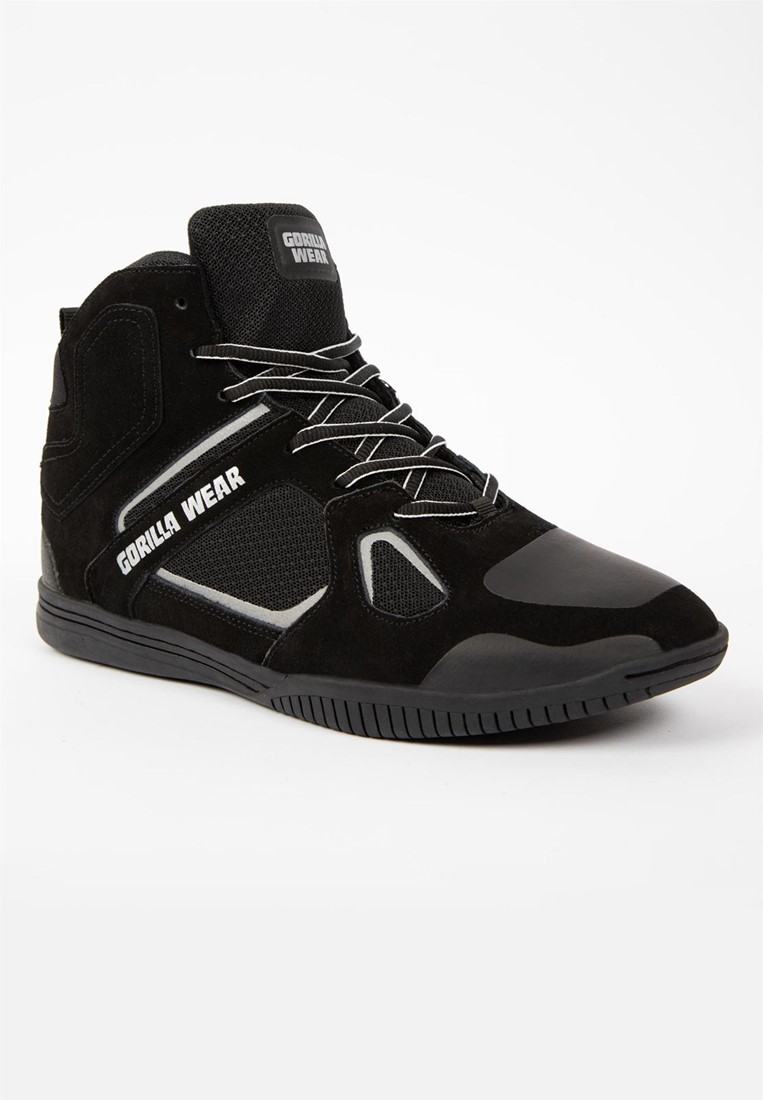 Gorilla Wear High Top Shoes- Black