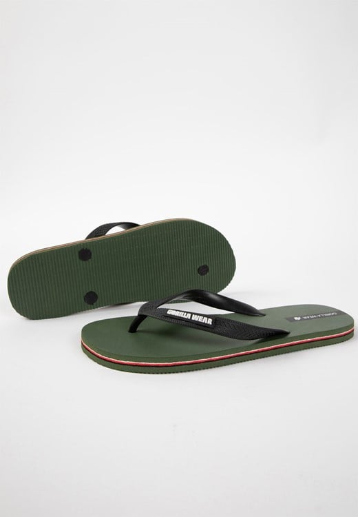 Kokomo Flip-Flops Army Green
