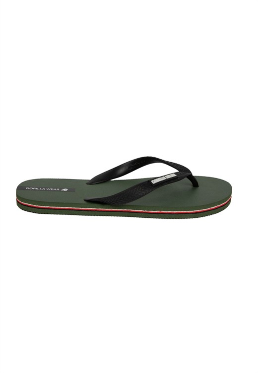 Kokomo Flip Flops - Armee Grün - EU 36