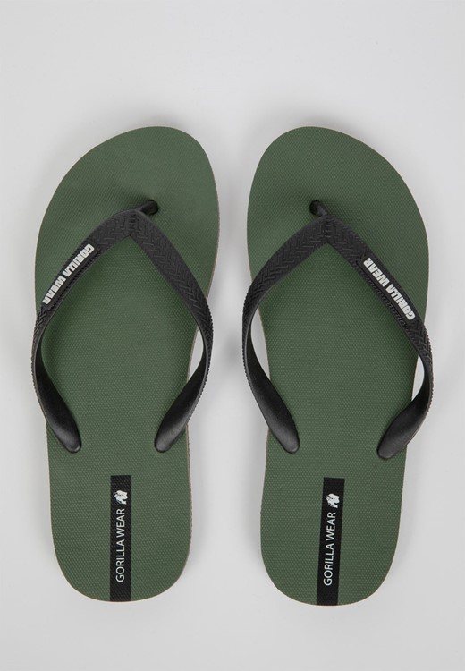 Kokomo Flip-Flops Army Green