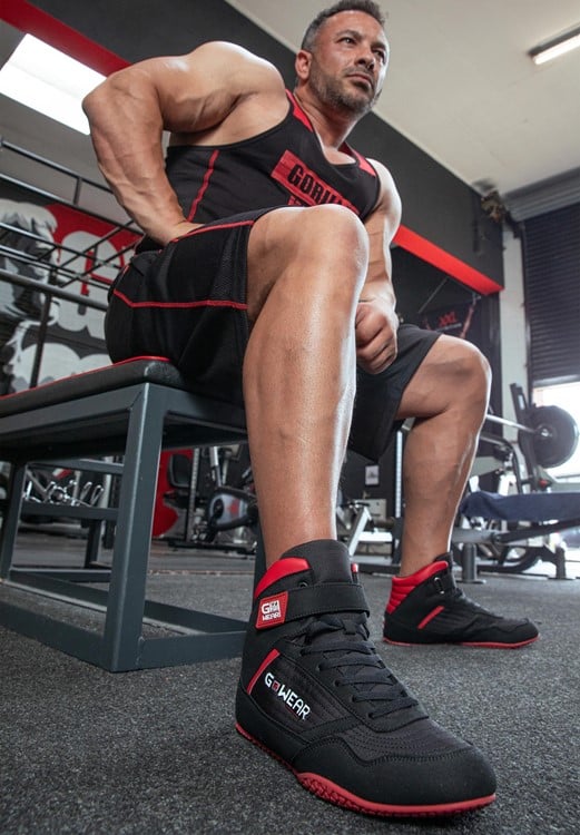 Gwear Classic High Tops Black/Red