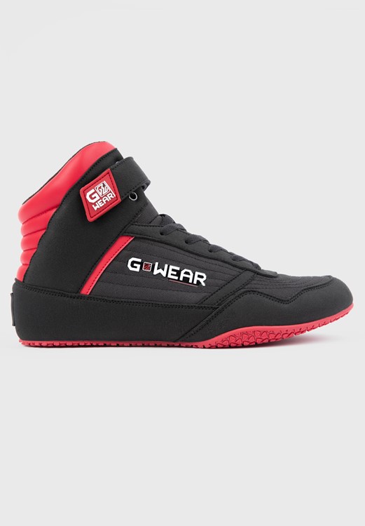 Scarpe Sportive Unisex Elara High Top Chunkyrayan – Rosso, Taglia 45