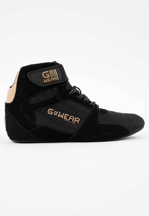 Gwear Zapatillas Altas Pro - Negro/Oro - EU 36