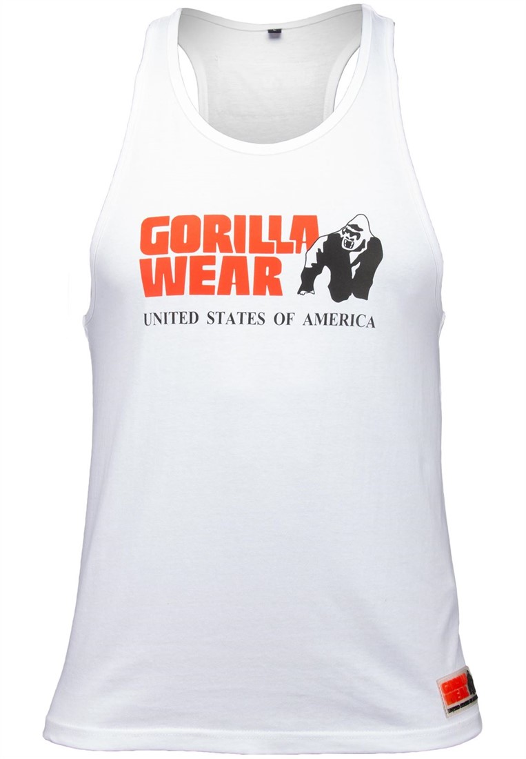 Gorilla Wear CLASSIC - Top - white/blanco 