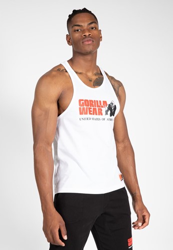 Camiseta Sin Mangas Clasica - Blanco