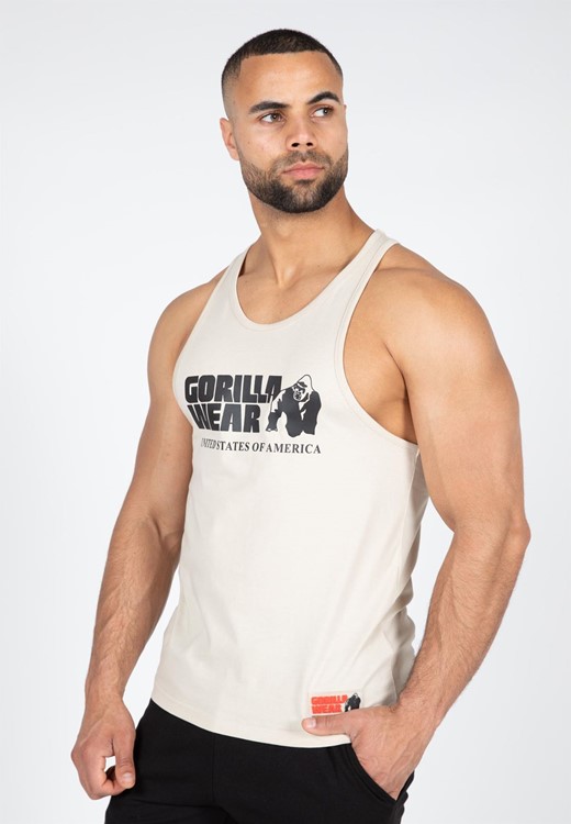 Classic Tanktop - Beige - 2XL