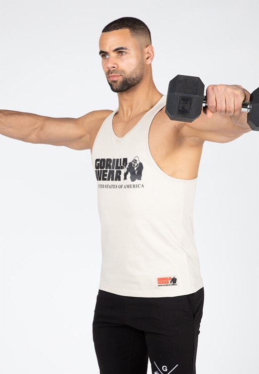 Classic Tank Top Beige