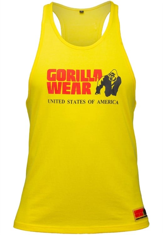 Classic Tank Top Yellow Pop1