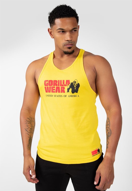 Classic Tanktop - Gelb - S