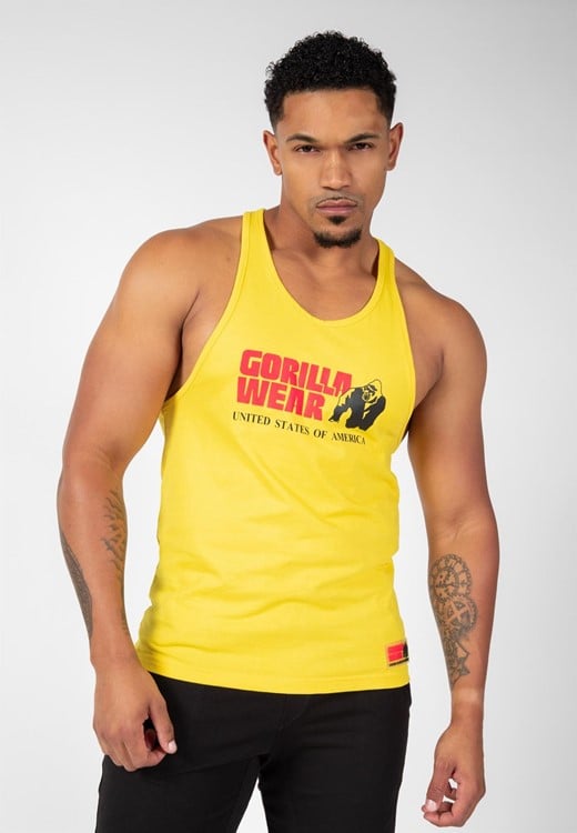Classic Tank Top Yellow Uitgelicht