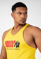 Classic Tank Top Yellow Close Up