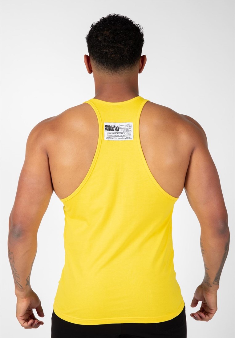 Gorilla Wear Classic Tank Top - Black/Gold –