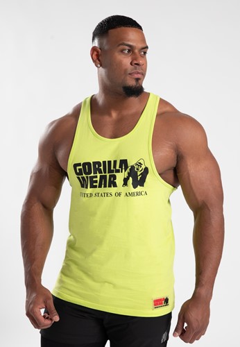 Camiseta Sin Mangas Clasica - Verde Lima