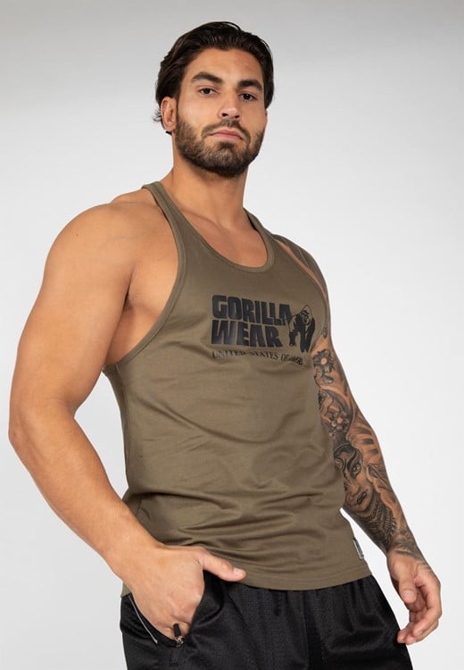 Classic Tank Top Army Green Uitgelicht