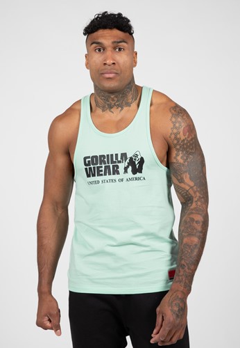 Camiseta Sin Mangas Clasica - Verde Menta