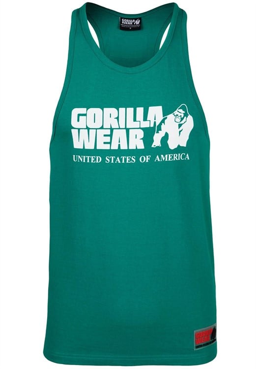 Classic Tank Top Teal Green
