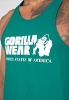 Classic Tank Top Teal Green