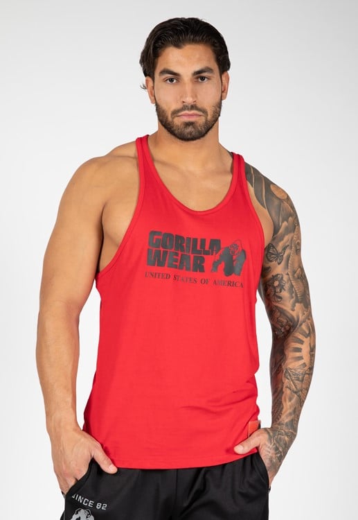 Classic Tank Top Red Uitgelicht