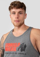 Classic Tank Top Gray Close Up