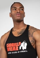 Classic Tank Top Black Close Up