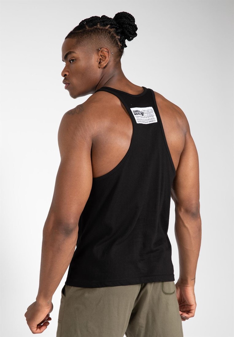 Classic Tank Top - Black - M Gorilla Wear