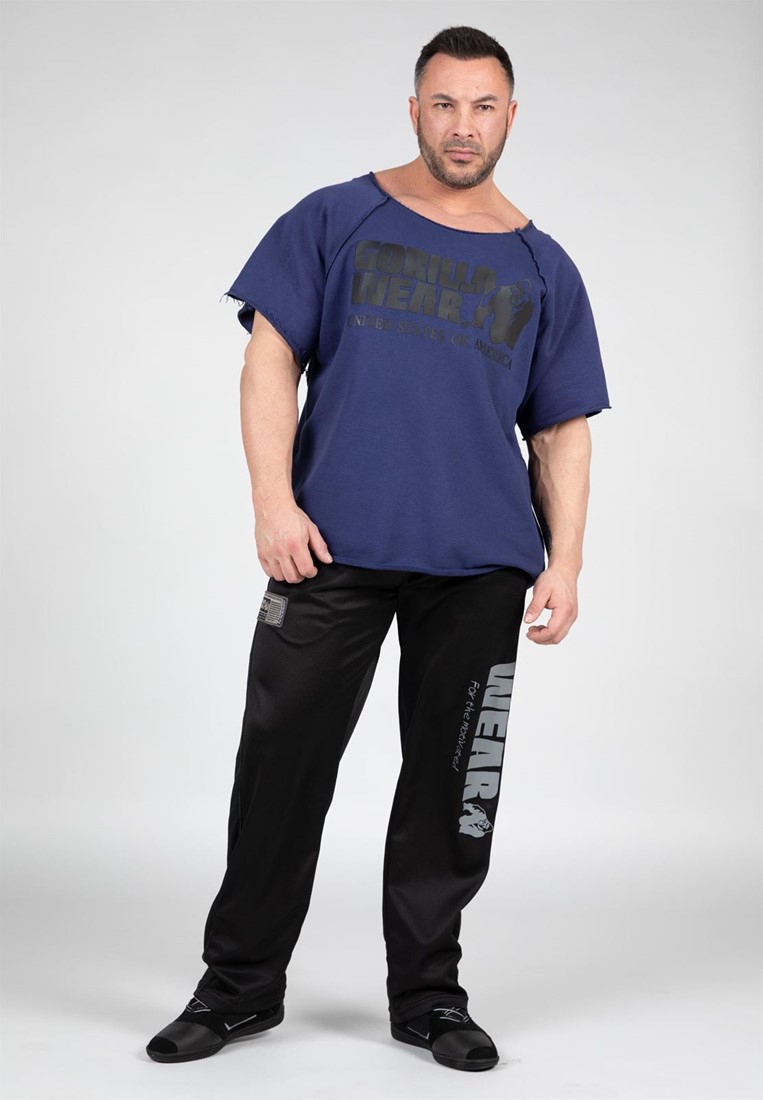 Classic Workout Top - Navy Gorilla Wear