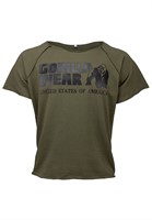 Classic Workout Top Army Green Pop1
