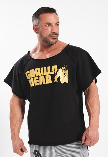 Camiseta De Entrenamiento Clasica - Negro/Oro