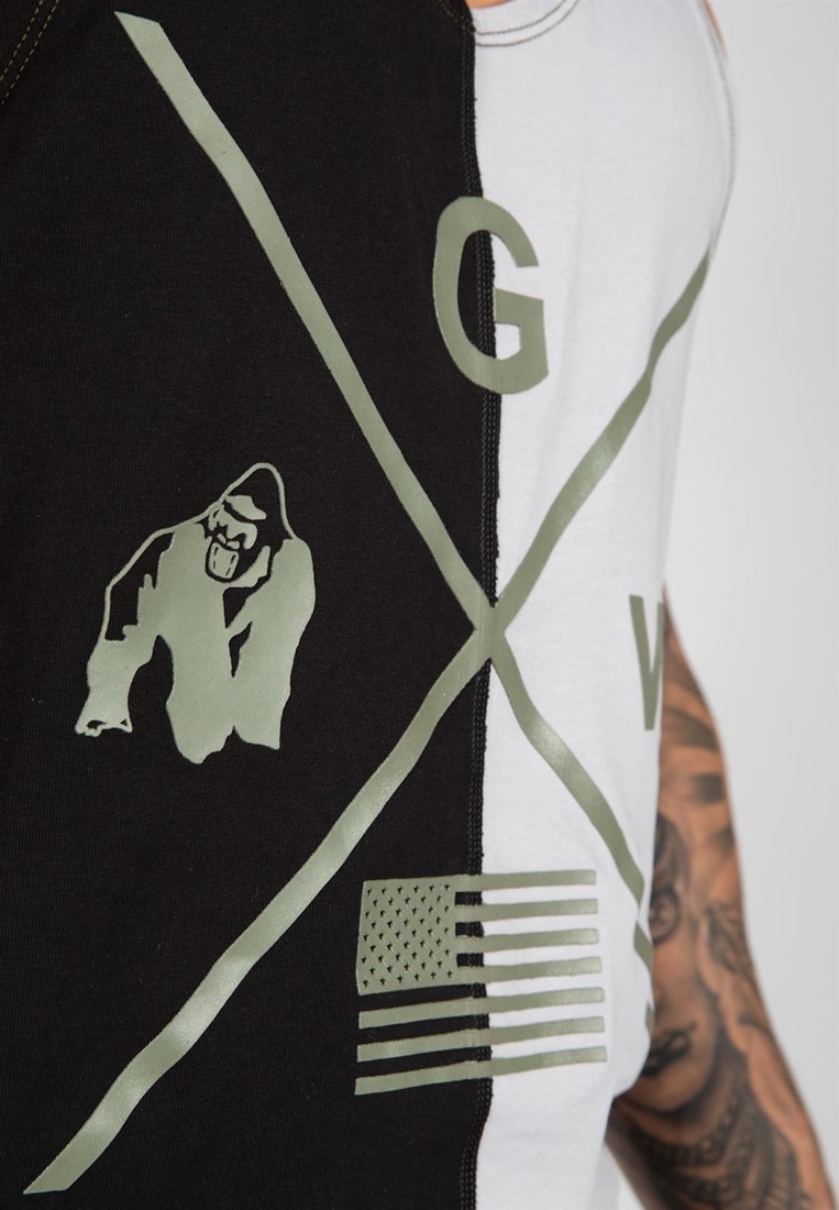 GORILLA WEAR Gorilla Wear STERLING STRINGER - Débardeur Homme black/grey -  Private Sport Shop