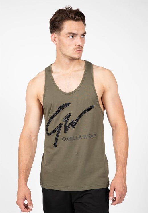 Evansville Tanktop - Armee Grün - S